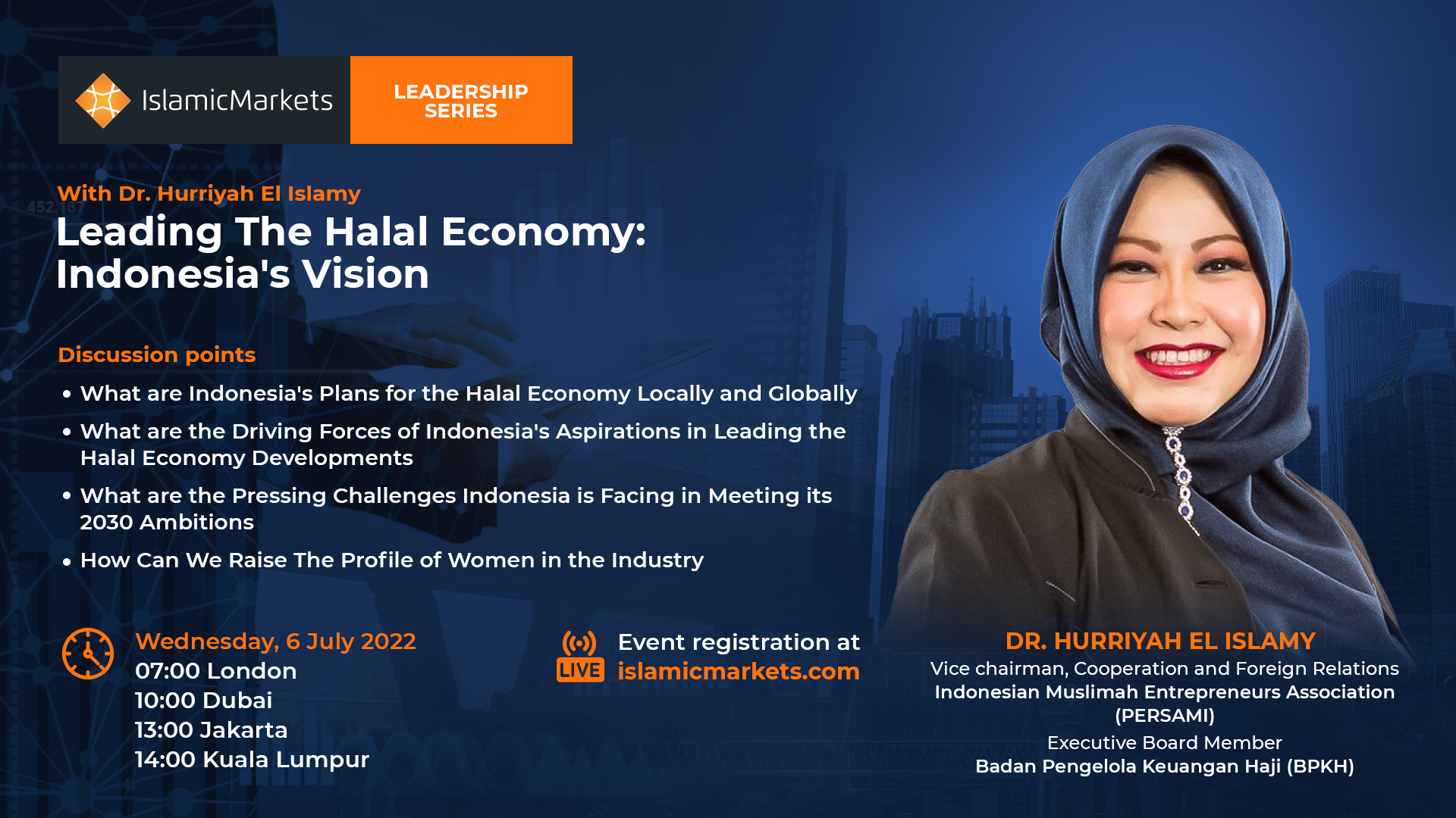 Leading The Halal Economy: Indonesia's Vision IslamicMarkets TV