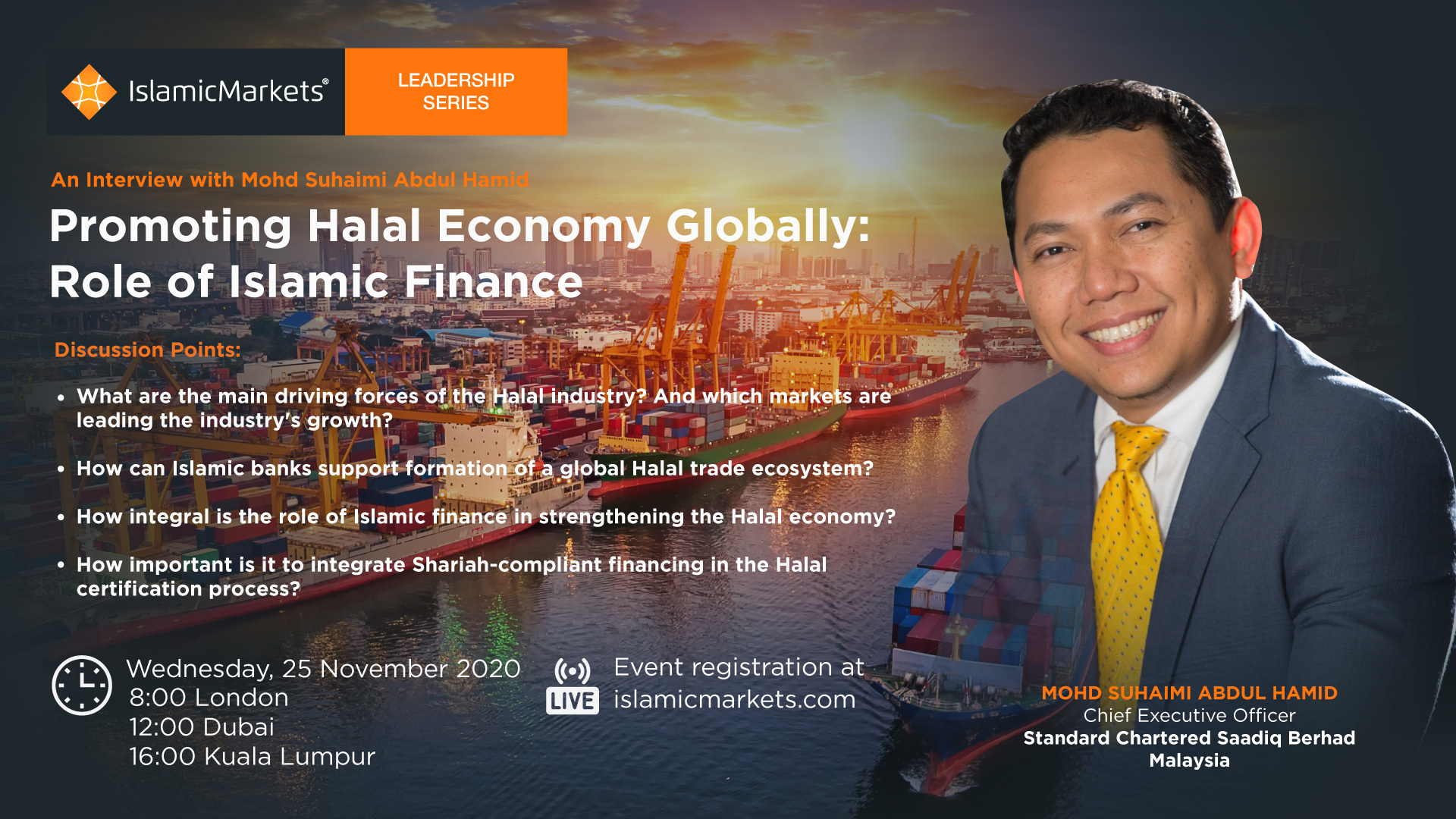 Promoting Halal Economy Globally: Role Of Islamic Finance - Interview ...